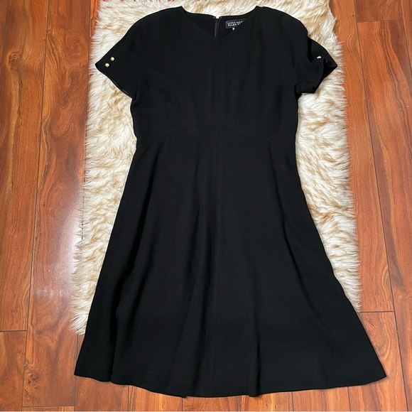 Linda Allard Ellen Tracy classic fit n flare dress - Picture 3 of 5